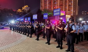 广西桂林：打击传销“烈焰行动”进行时,查获涉传人员42名